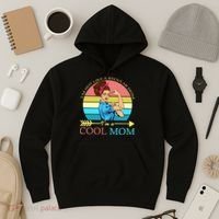 Retro I'm Not A Regular Mom I'm A Cool Mom Hoodie thumb 3