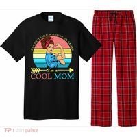 Retro I'm Not A Regular Mom I'm A Cool Mom Pajama Set thumb 0