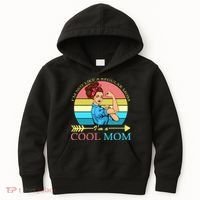 Retro I'm Not A Regular Mom I'm A Cool Mom Kids Hoodie thumb 0
