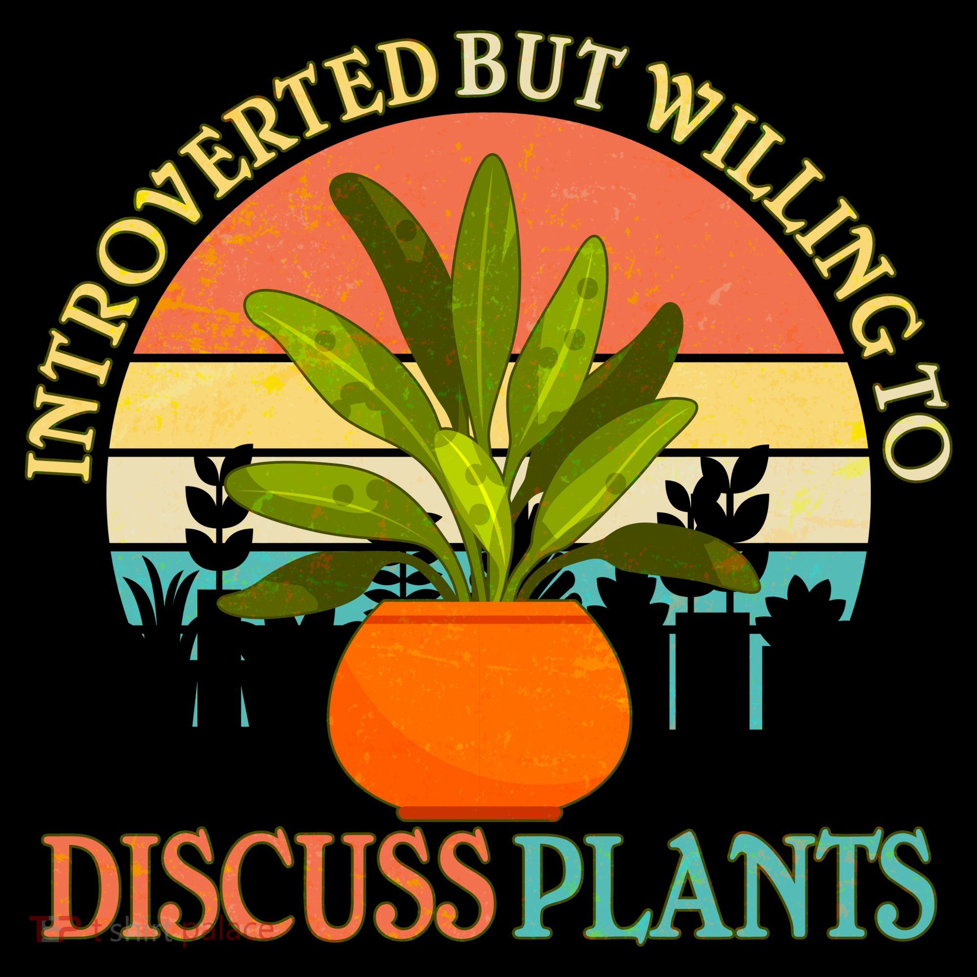 Retro Introverted But Willing To Discuss Plants Coffee Mug