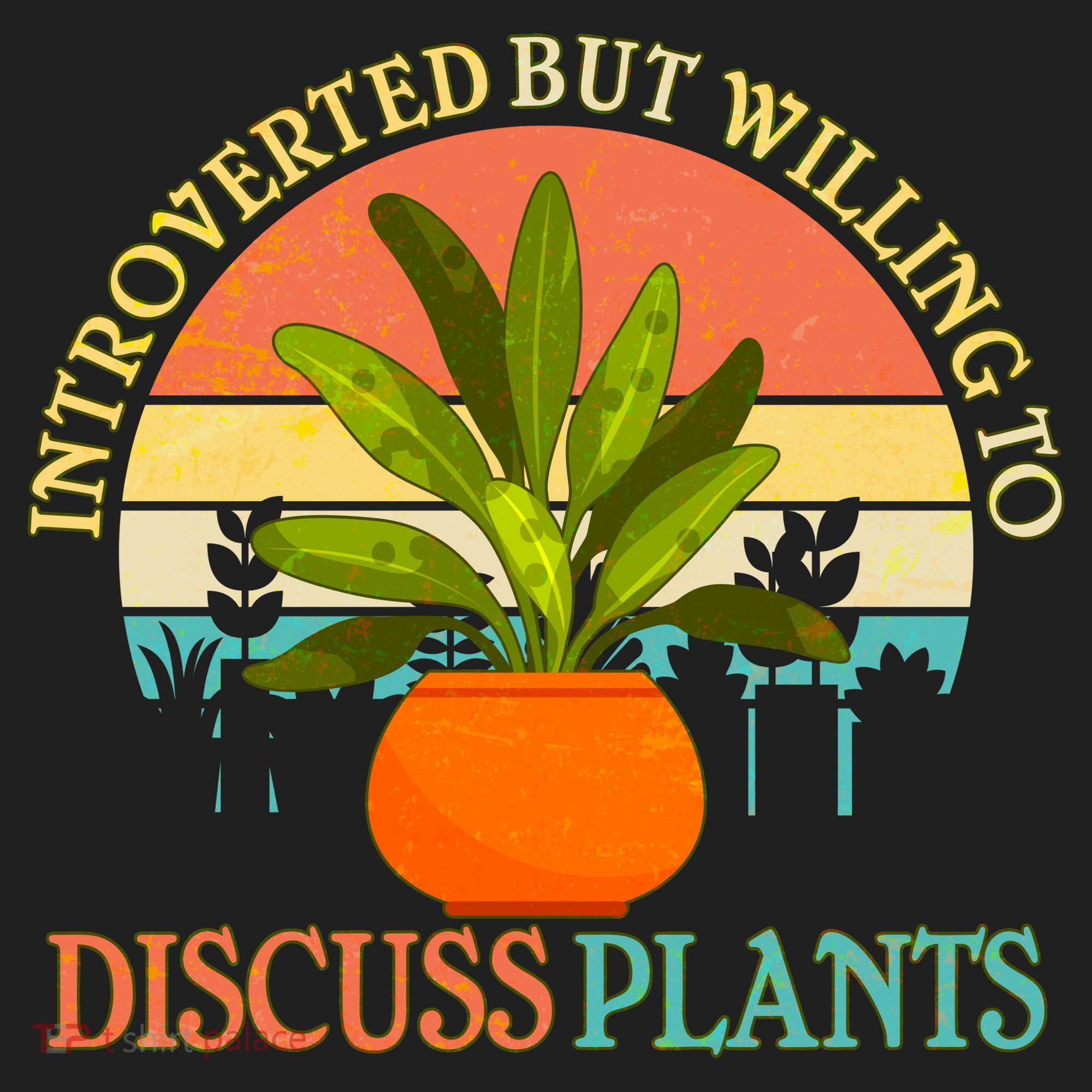 Retro Introverted But Willing To Discuss Plants Hat
