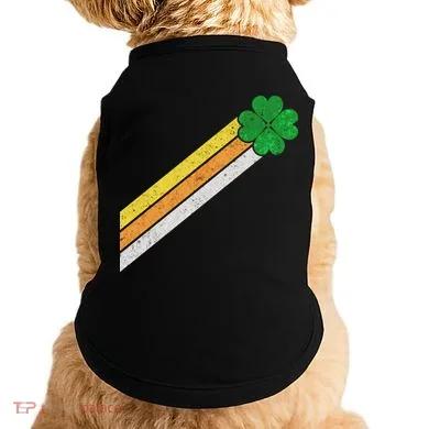 Retro Irish Clover Comet Doggie Tank