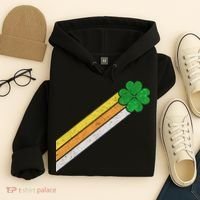 Retro Irish Clover Comet Hoodie thumb 4