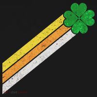 Retro Irish Clover Comet Long Sleeve Shirt thumb 2