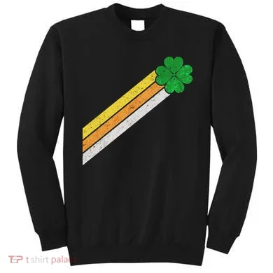 Retro Irish Clover Comet Sweatshirt