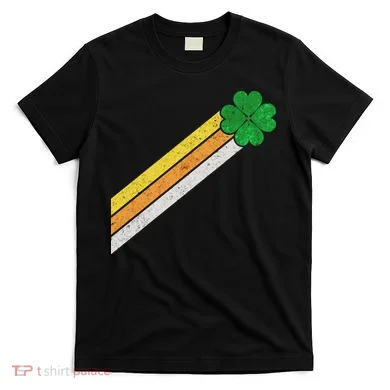 Retro Irish Clover Comet T-Shirt