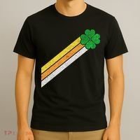 Retro Irish Clover Comet T-Shirt thumb 3