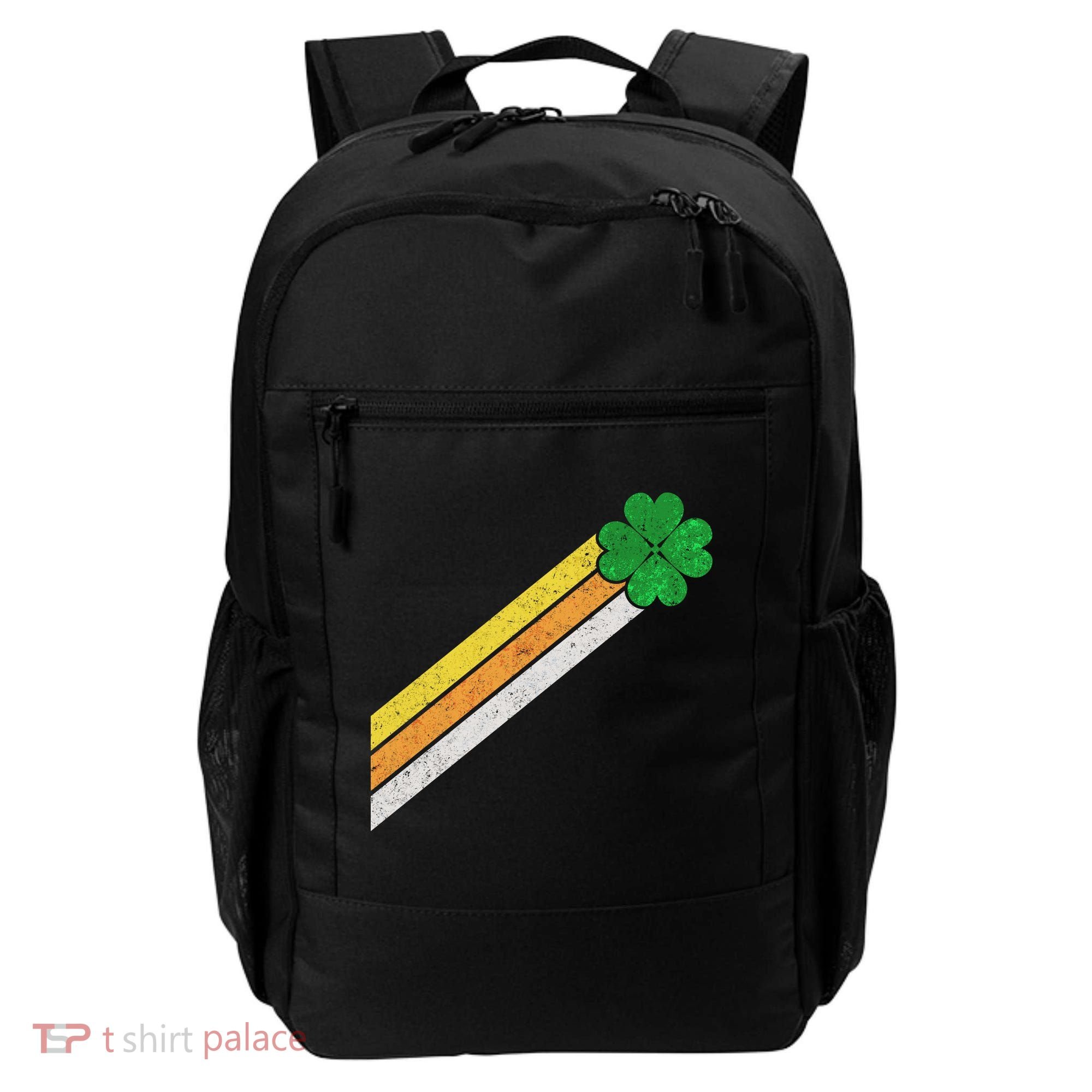 Retro Irish Clover Comet Backpack