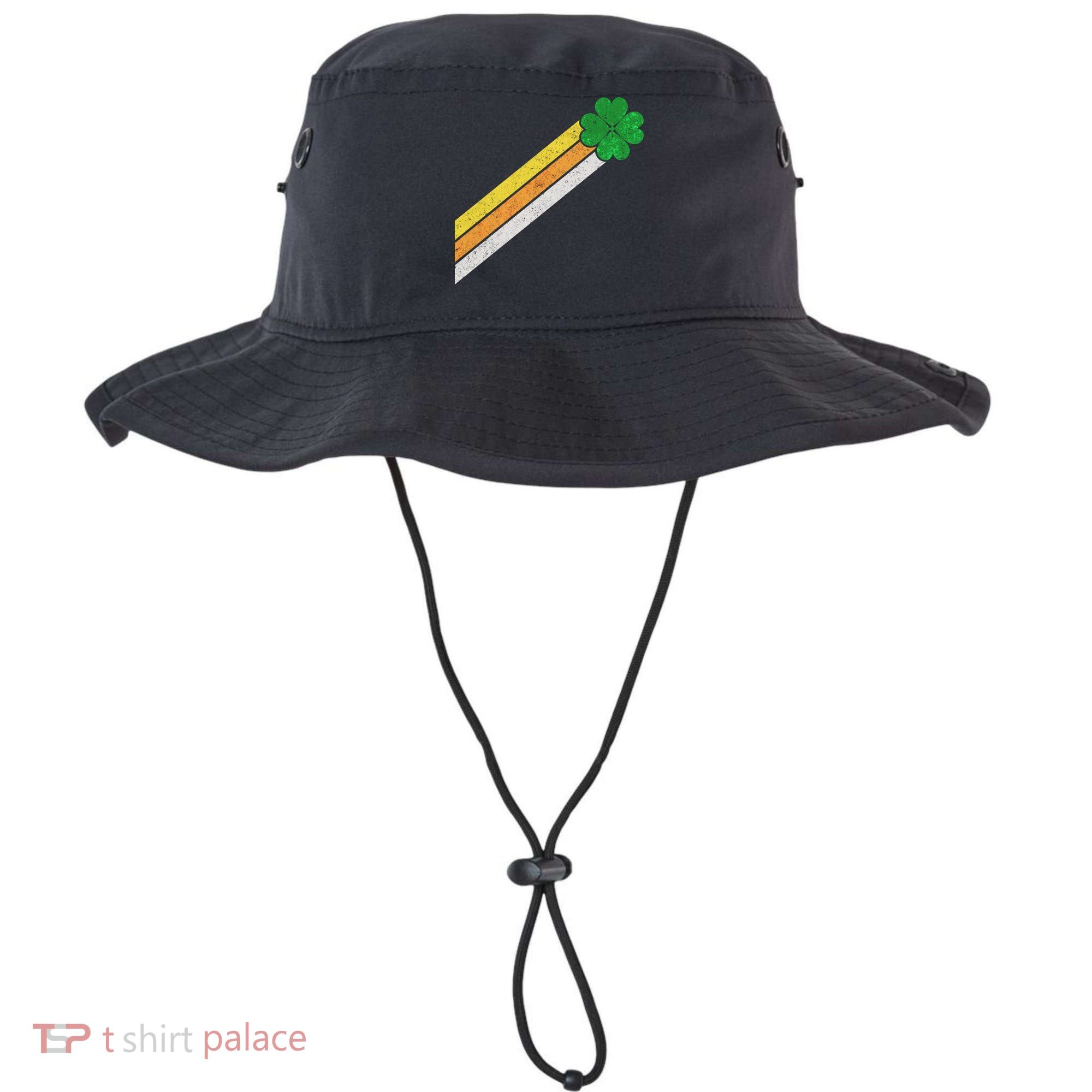 Retro Irish Clover Comet Bucket Hat
