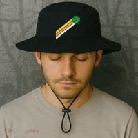 Retro Irish Clover Comet Bucket Hat thumb 2