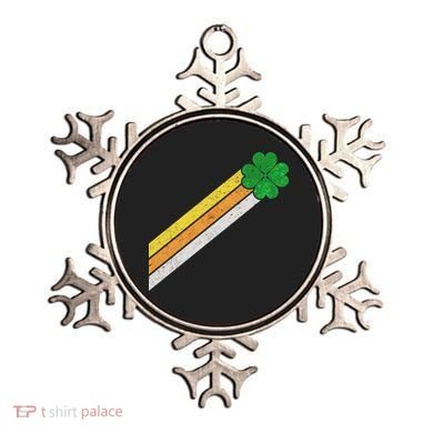 Retro Irish Clover Comet Ornament