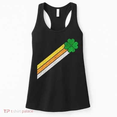 Retro Irish Clover Comet Women's Tank Top