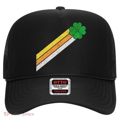 Retro Irish Clover Comet Hat