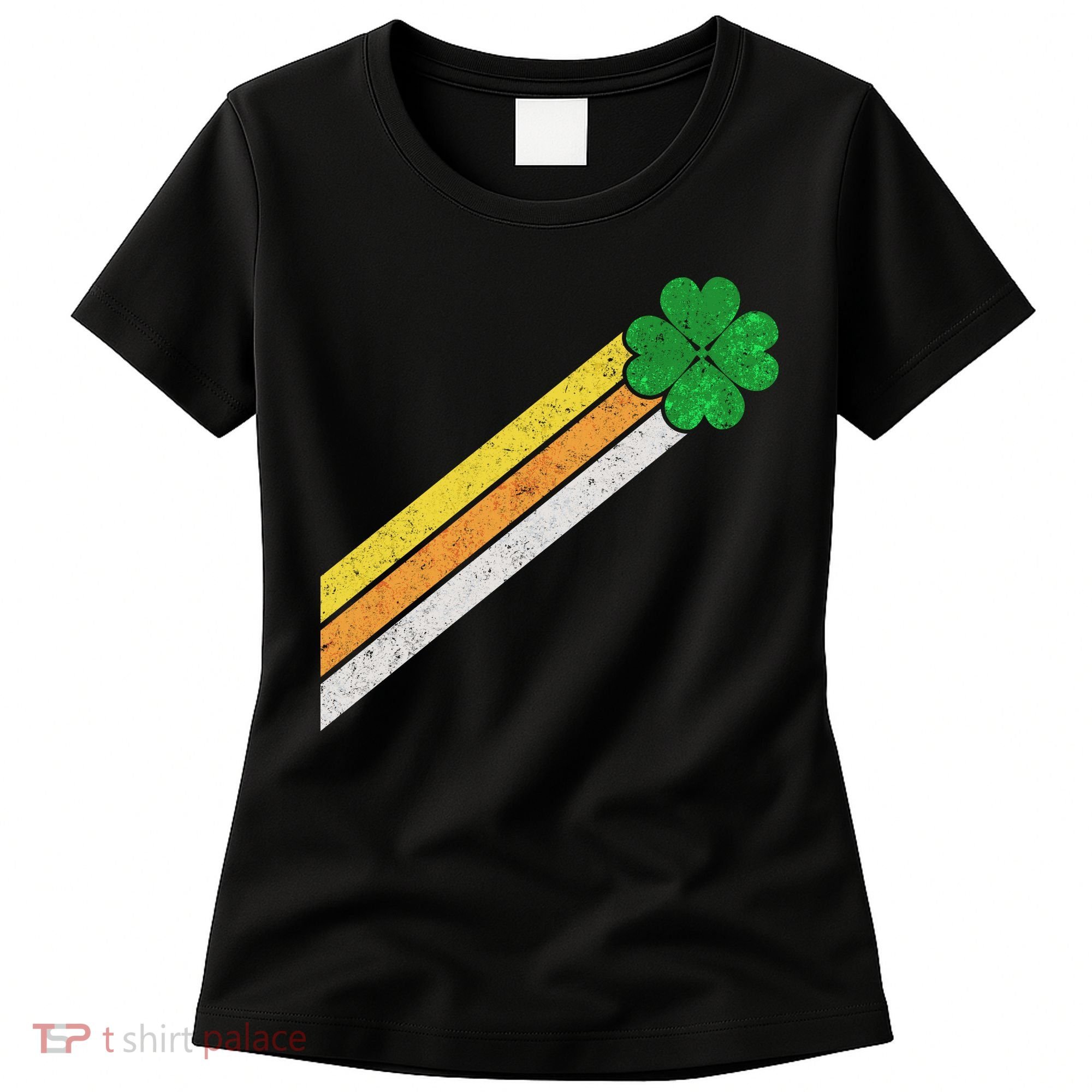 Retro Irish Clover Comet Women's T-Shirt