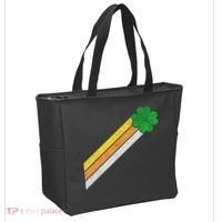 Retro Irish Clover Comet Tote Bag thumb 2