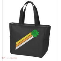 Retro Irish Clover Comet Tote Bag thumb 3