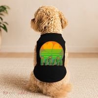 Retro Irish Shamrock Emblem Doggie Tank thumb 2