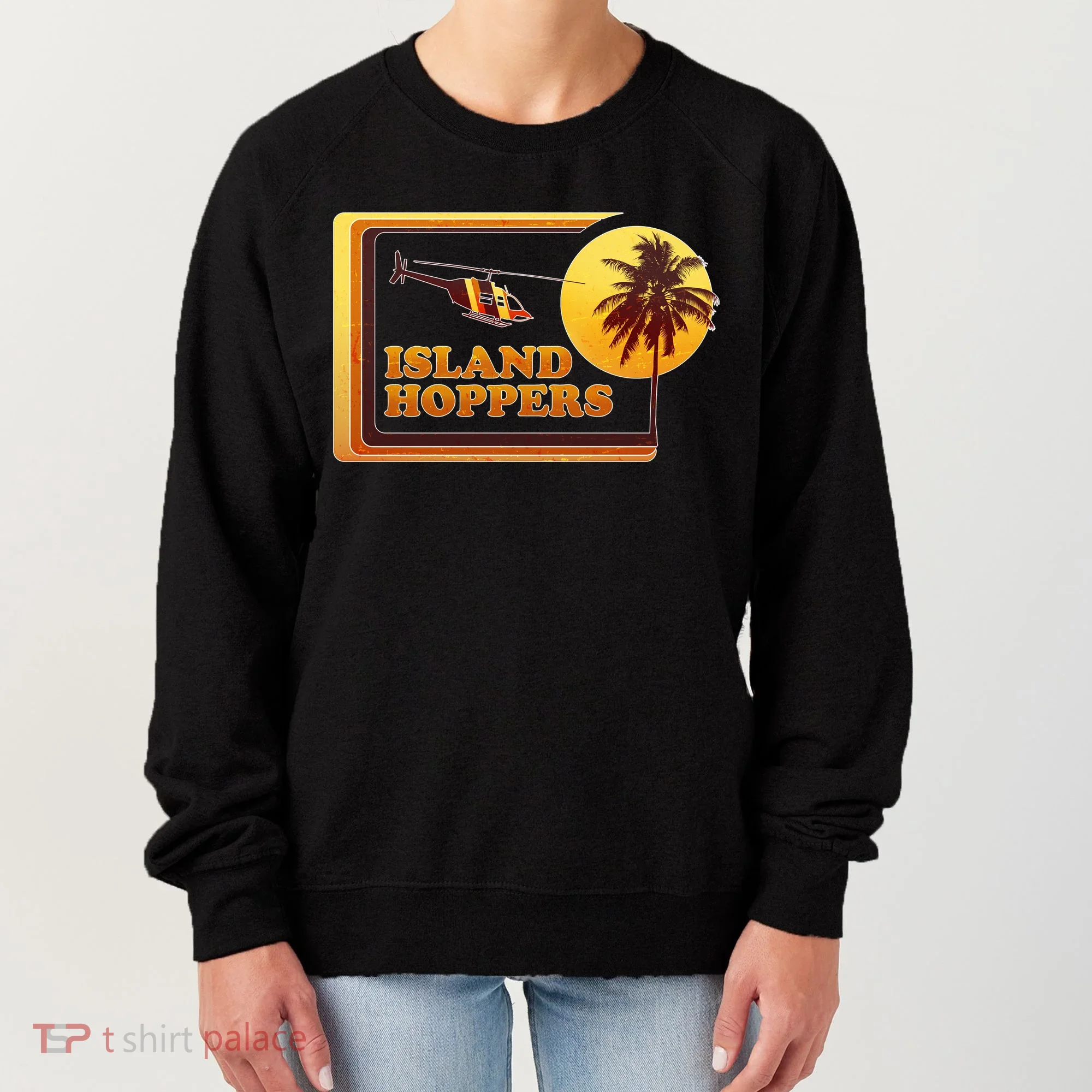 Retro Island Hoppers  Women's Sweatshirt