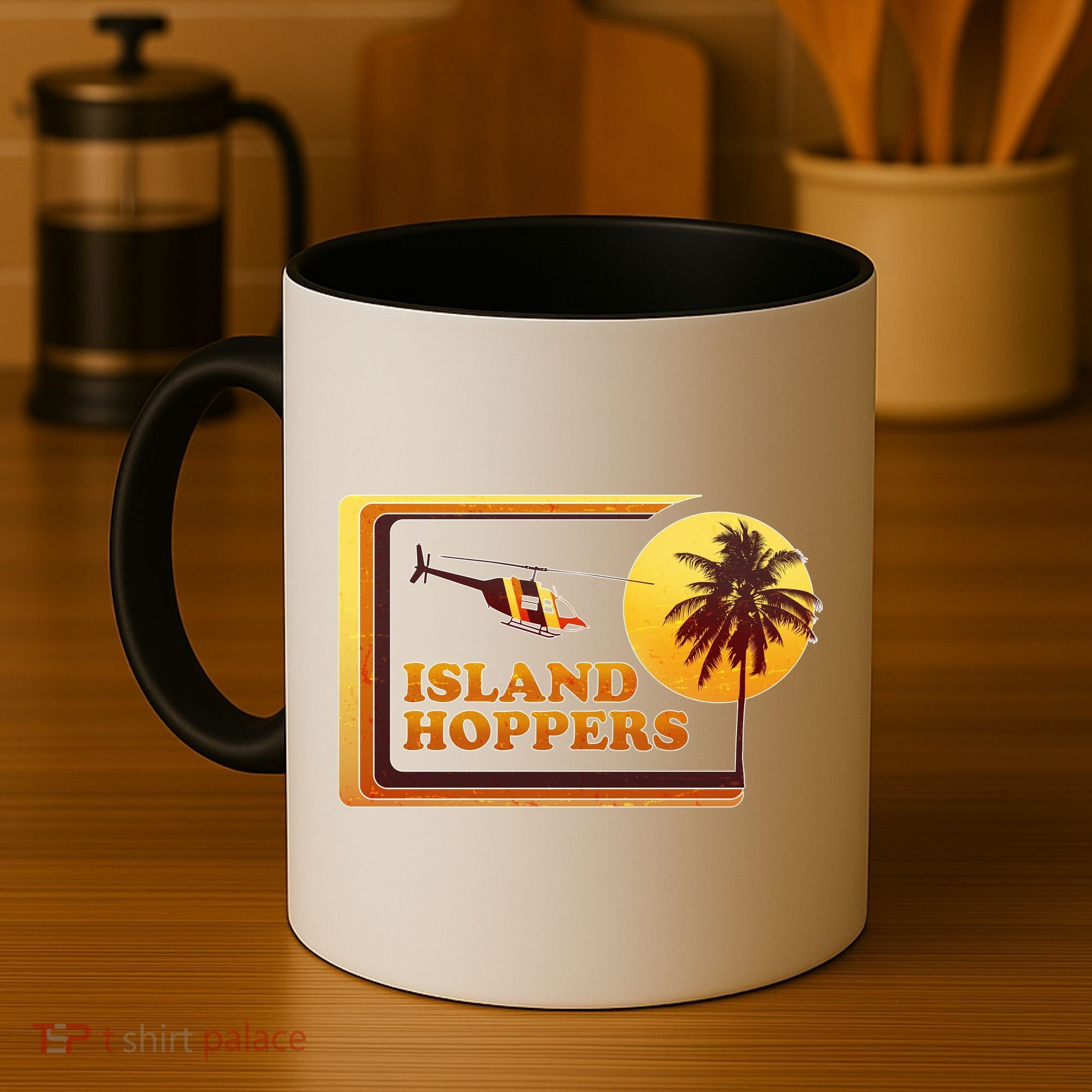 Retro Island Hoppers  Coffee Mug