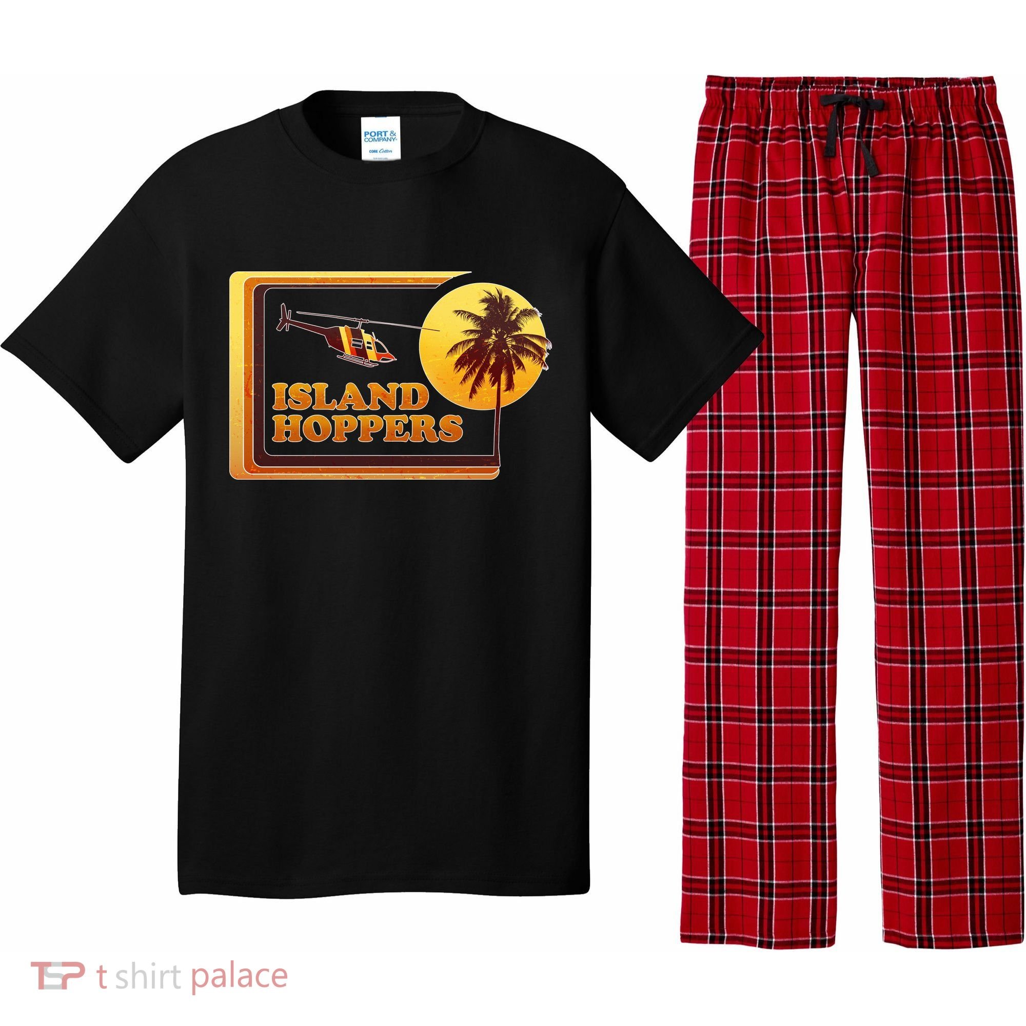Retro Island Hoppers  Pajama Set