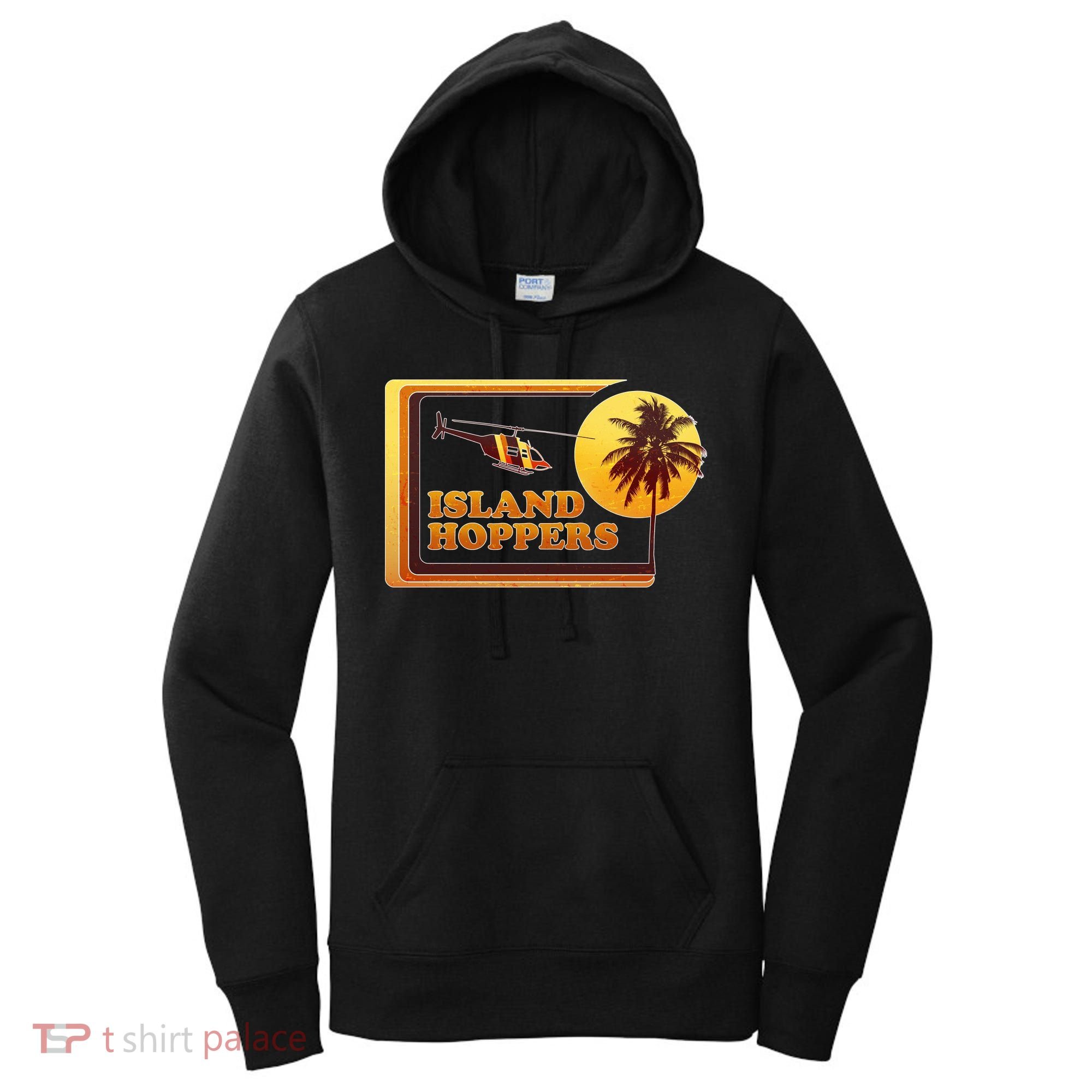 Retro Island Hoppers  Women's Hoodie
