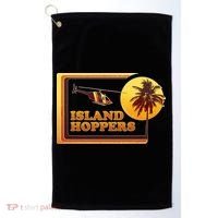 Retro Island Hoppers  Golf Towel thumb 0