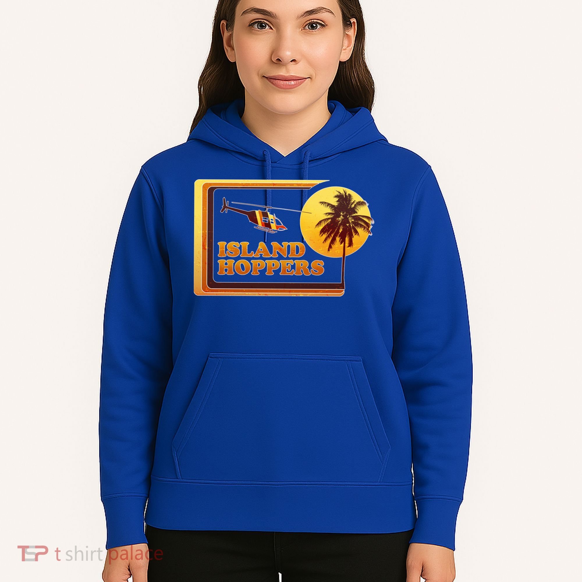 Retro Island Hoppers  Hoodie