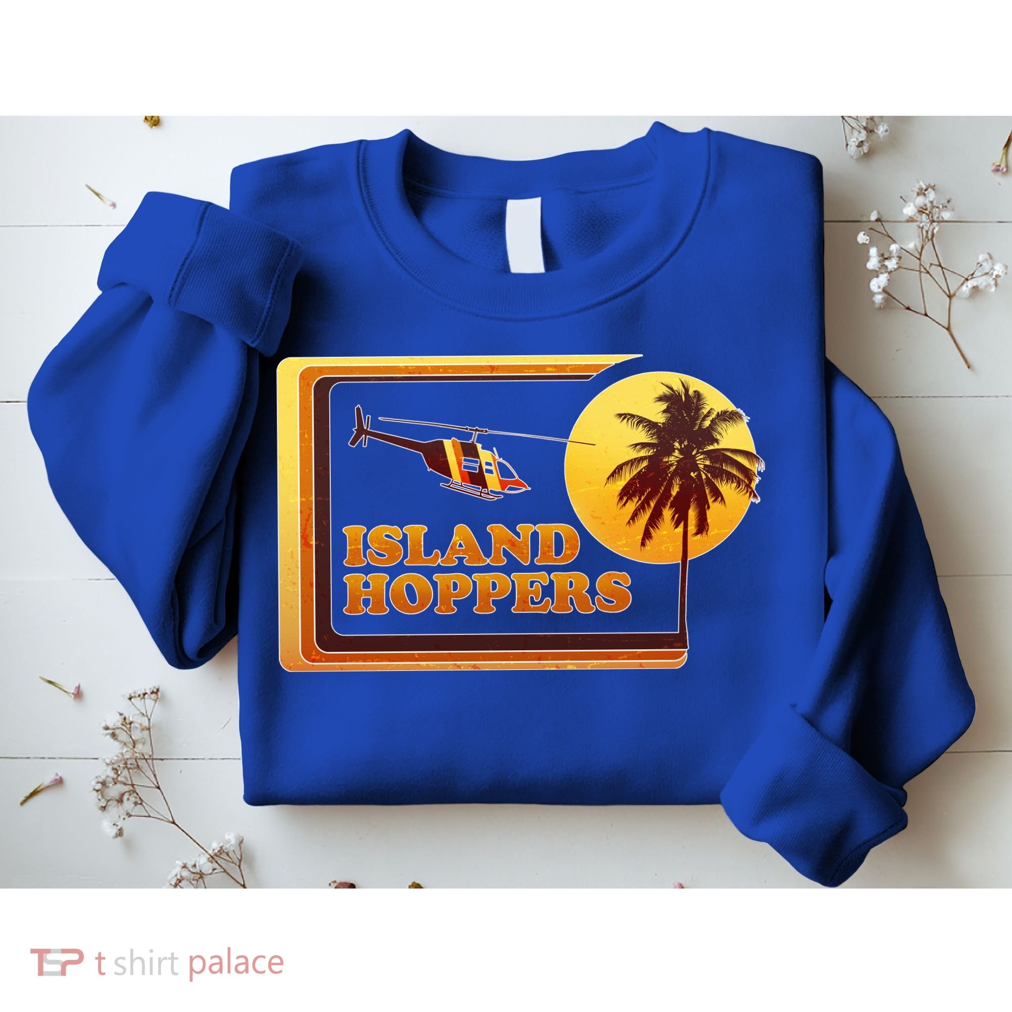 Retro Island Hoppers  Sweatshirt