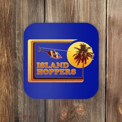 Retro Island Hoppers  Coaster