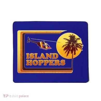 Retro Island Hoppers  Mousepad