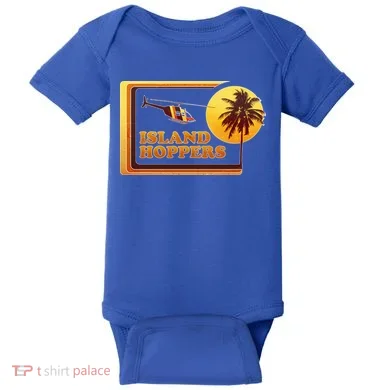 Retro Island Hoppers  Baby Bodysuit