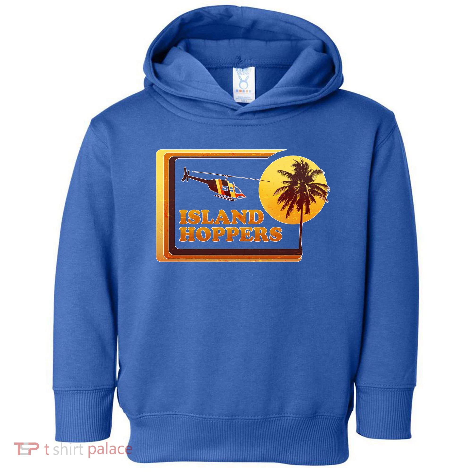 Retro Island Hoppers  Toddler Hoodie