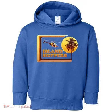 Retro Island Hoppers  Toddler Hoodie