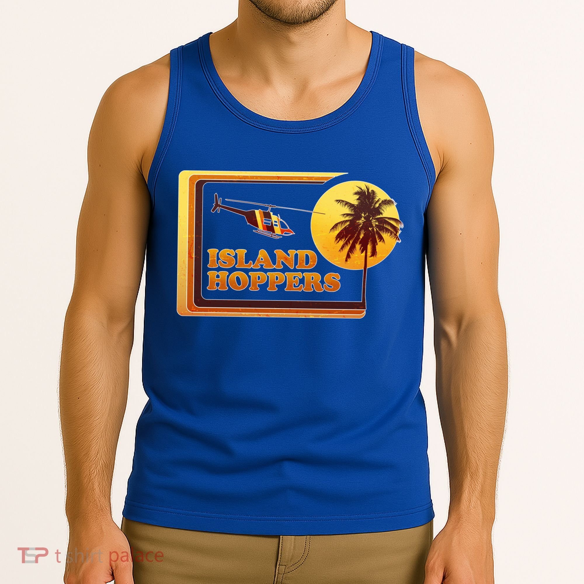 Retro Island Hoppers  Tank Top
