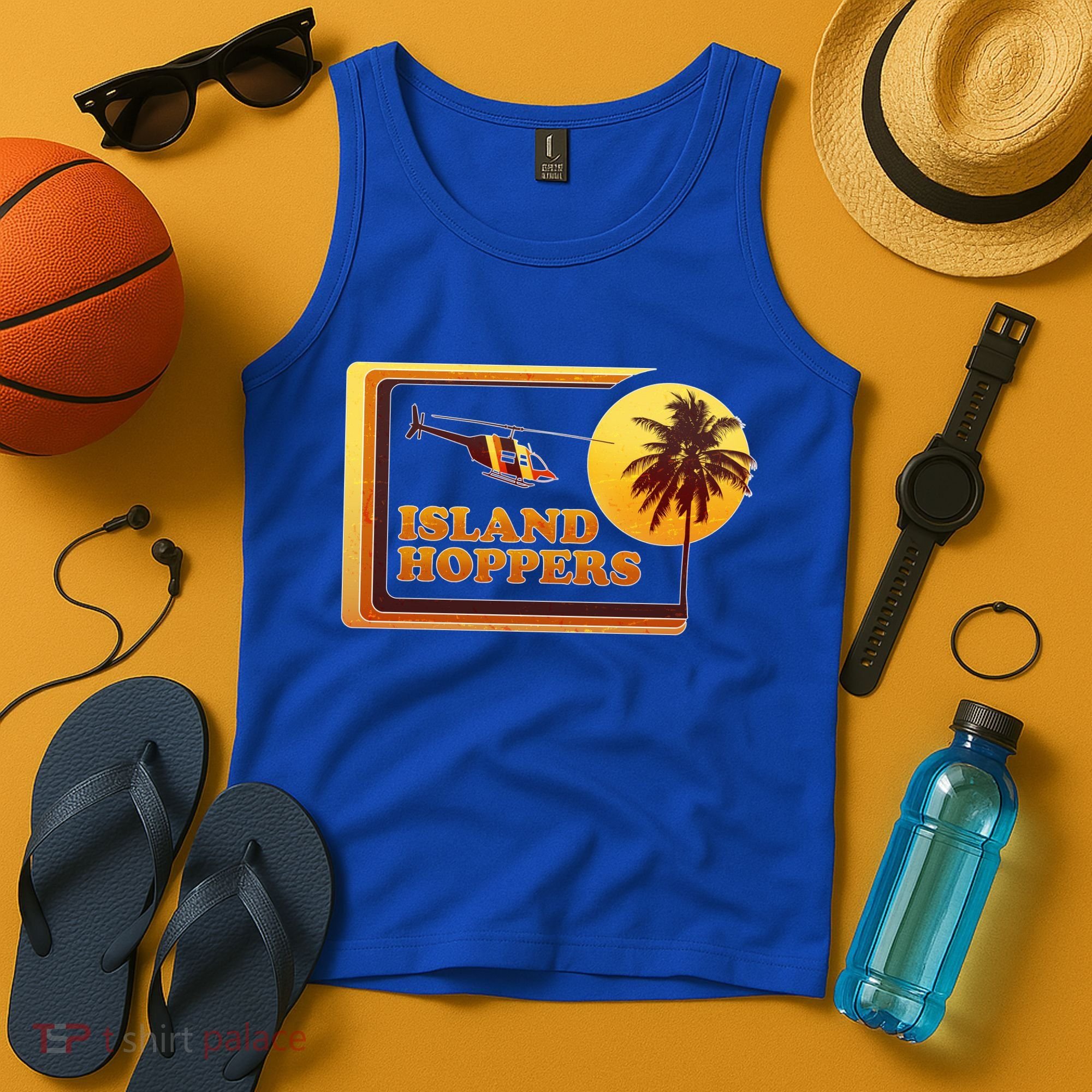 Retro Island Hoppers  Tank Top