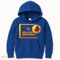 Retro Island Hoppers  Kids Hoodie thumb 0