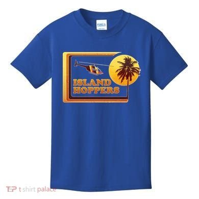 Retro Island Hoppers  Kids T-Shirt