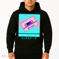 Retro Japanese Vaporwave Mix Tape Hoodie thumb 2