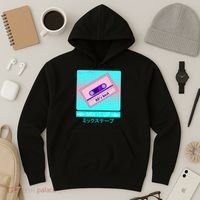 Retro Japanese Vaporwave Mix Tape Hoodie thumb 3