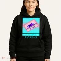 Retro Japanese Vaporwave Mix Tape Hoodie thumb 5