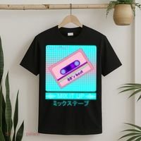 Retro Japanese Vaporwave Mix Tape T-Shirt thumb 2