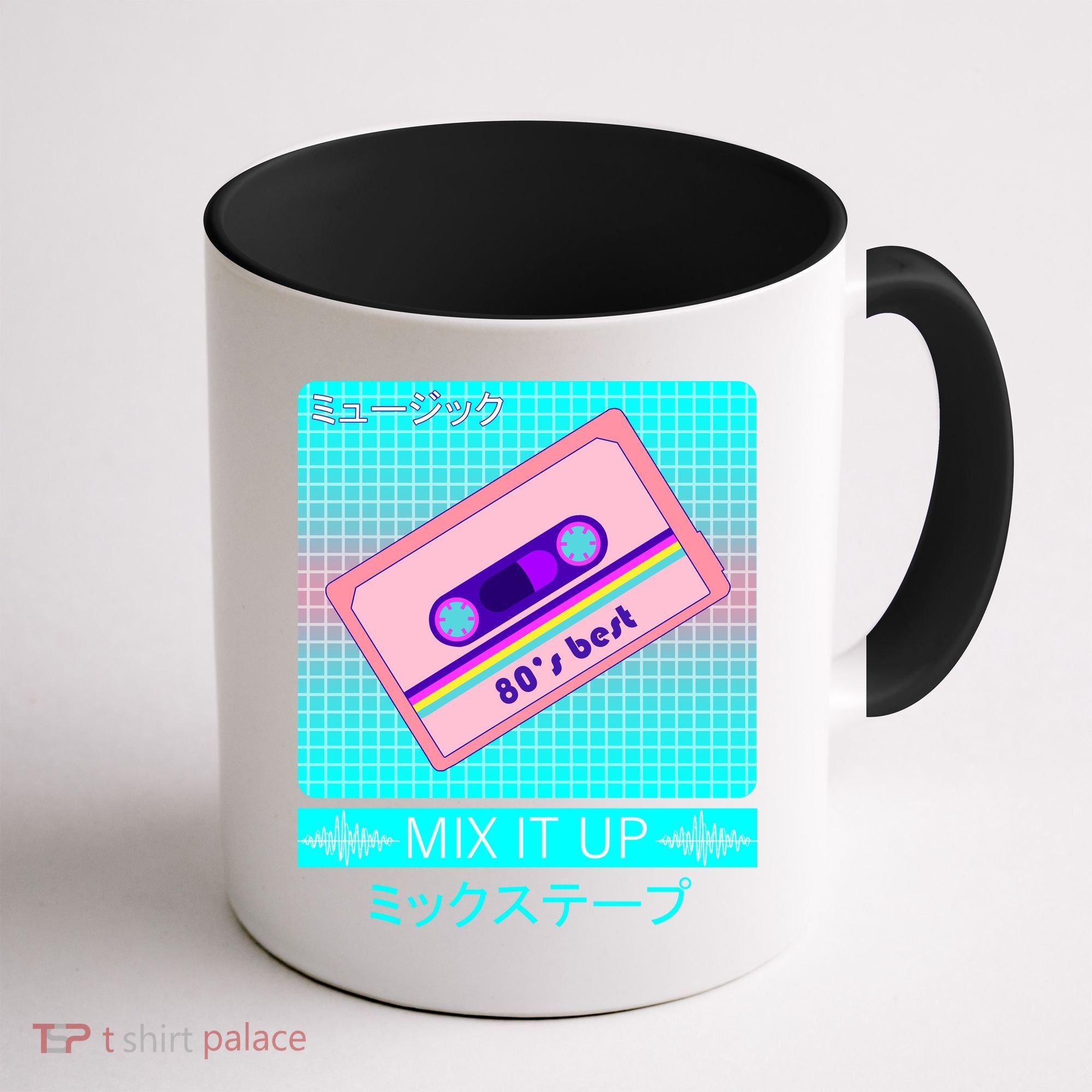 Retro Japanese Vaporwave Mix Tape Coffee Mug