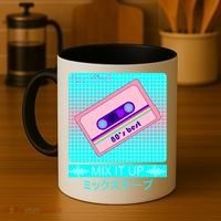 Retro Japanese Vaporwave Mix Tape Coffee Mug thumb 4