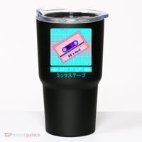 Retro Japanese Vaporwave Mix Tape Tumbler thumb 0