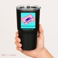 Retro Japanese Vaporwave Mix Tape Tumbler thumb 2