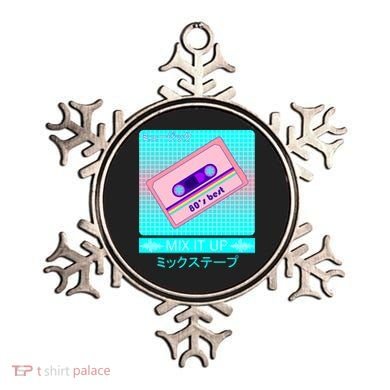 Retro Japanese Vaporwave Mix Tape Ornament