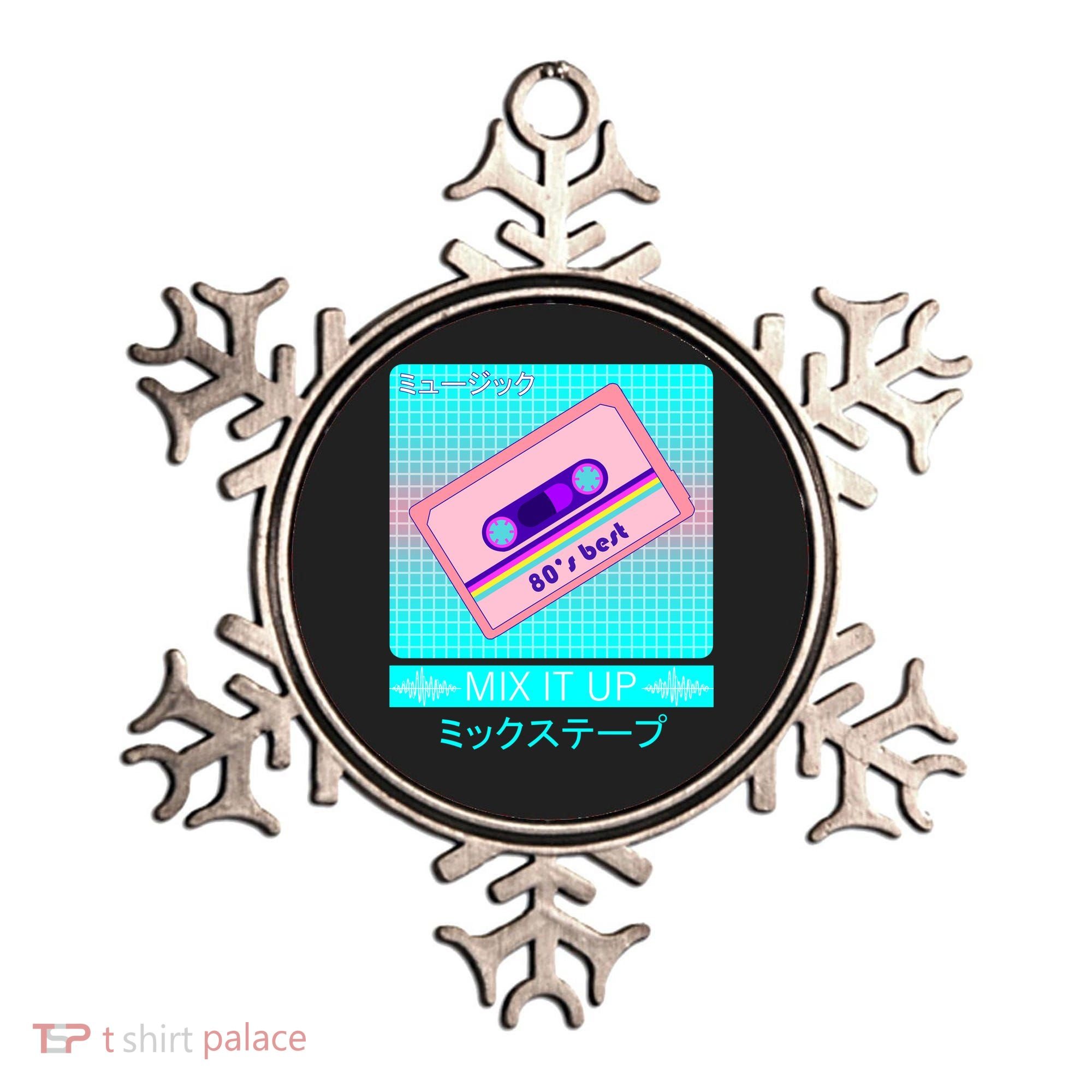 Retro Japanese Vaporwave Mix Tape Ornament