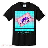 Retro Japanese Vaporwave Mix Tape Kids T-Shirt thumb 0