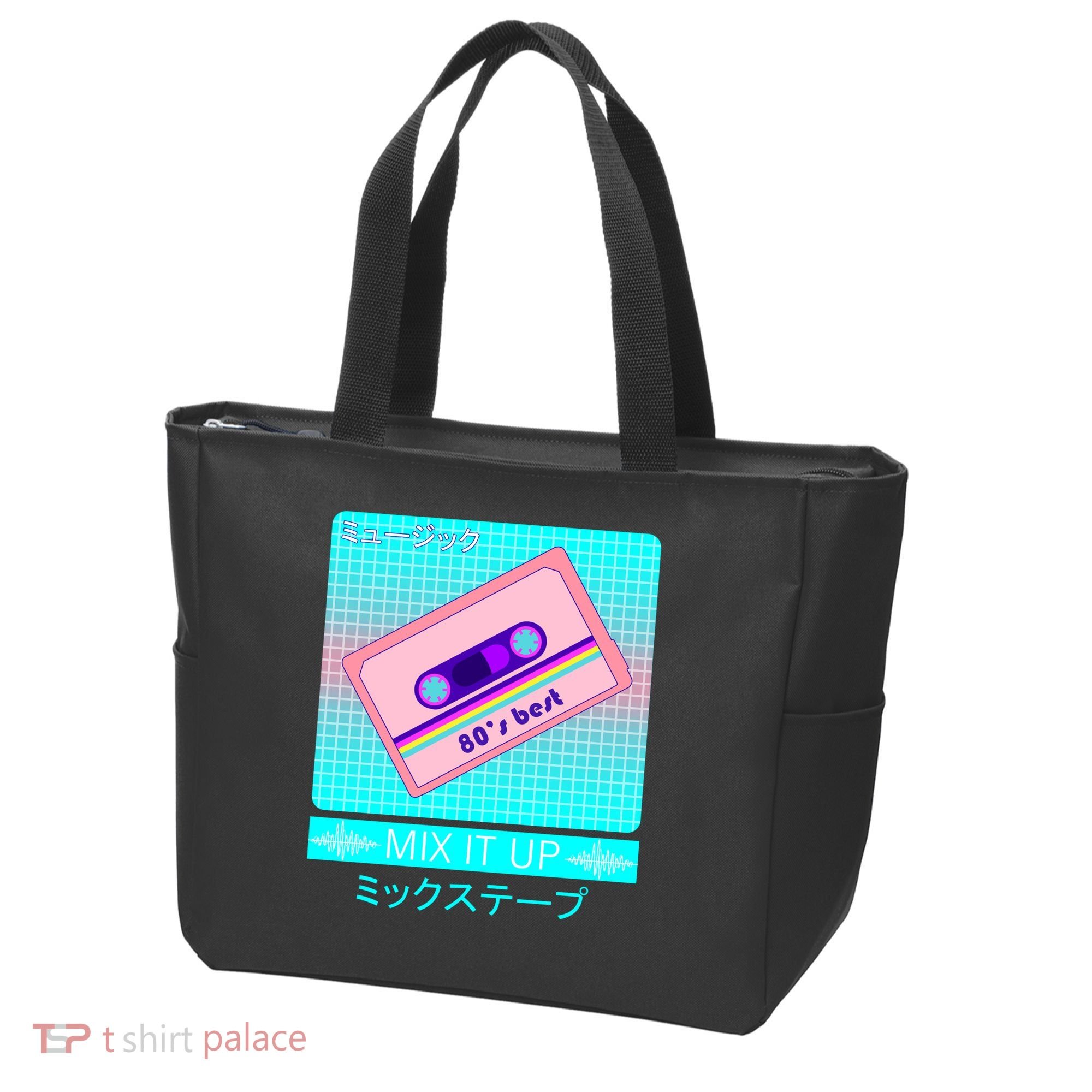 Retro Japanese Vaporwave Mix Tape Tote Bag