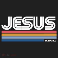 Retro Jesus King Women's Sweatshirt thumb 2
